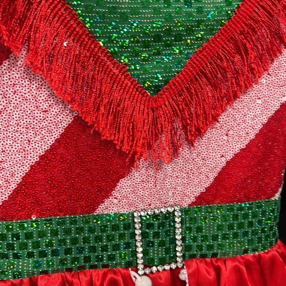 Youth Christmas 🎄 Dress Size 6/6X Small 🍒 - Picture 2 of 4